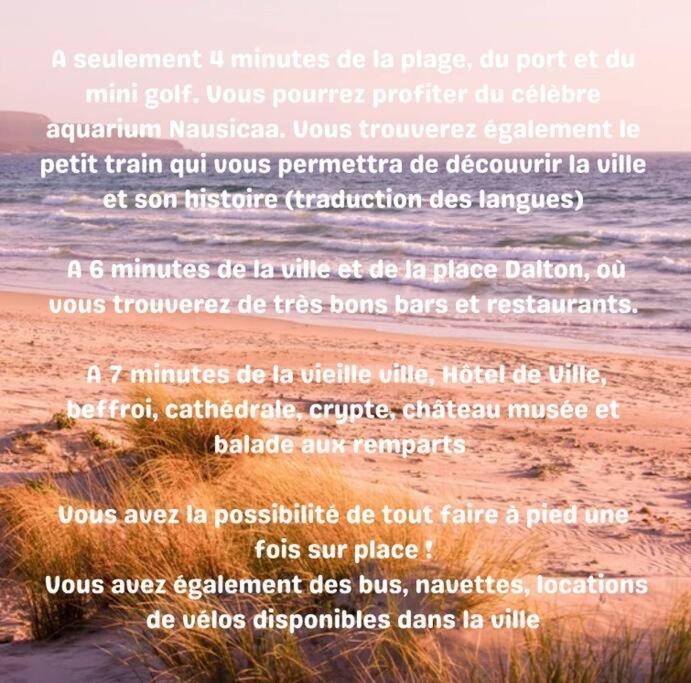 Appartement Vue Mer Boulogne-sur-Mer Eksteriør billede